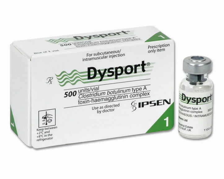 Combo DYSPORT + RESTYLANE – Toxina botulínica + Relleno dérmico premium (Refyne, Kysse, Lyft, Volyme, Lidocaine o Defyne)