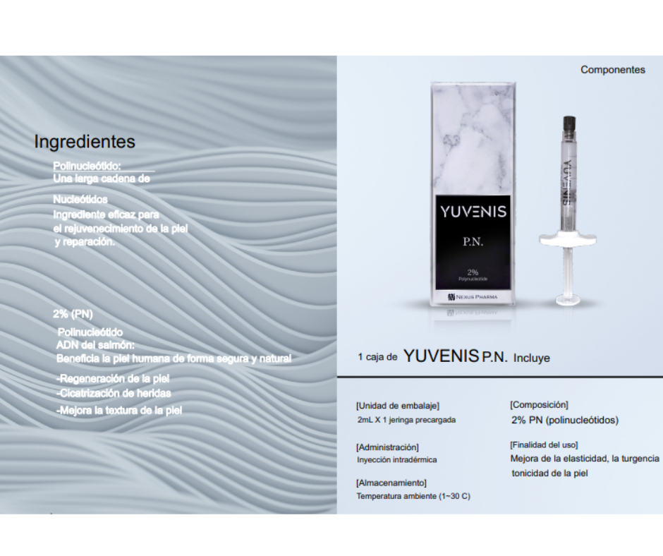 YUVENIS PN (Polinucleótidos de salmón)