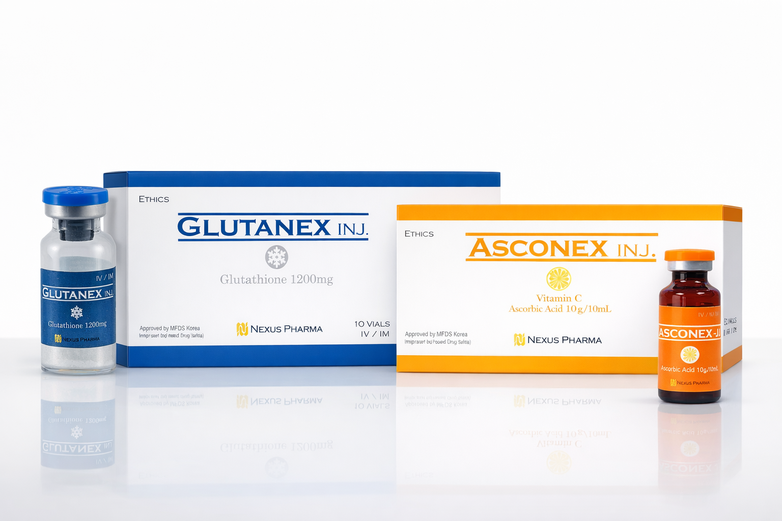 Promoción - Glutanex 1200 mg + Asconex 10g