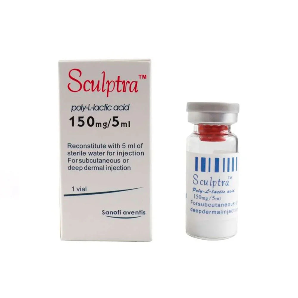 Sculptra SANOFI – Ácido Poliláctico Rejuvenecedor 150mg (Caja con 1 Vial)