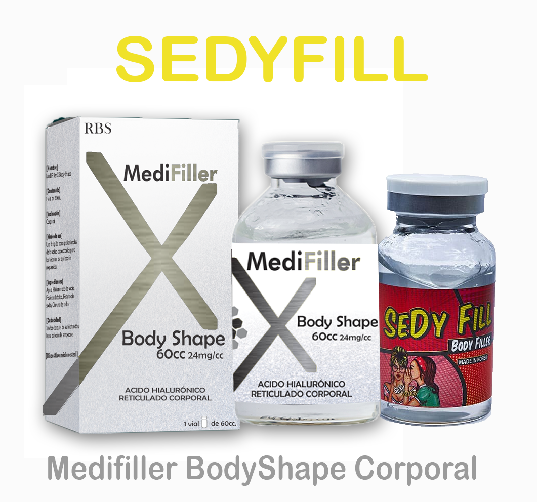 Sedy Fill 60cc – Medifiller BodyShape Relleno corporal con ácido hialurónico