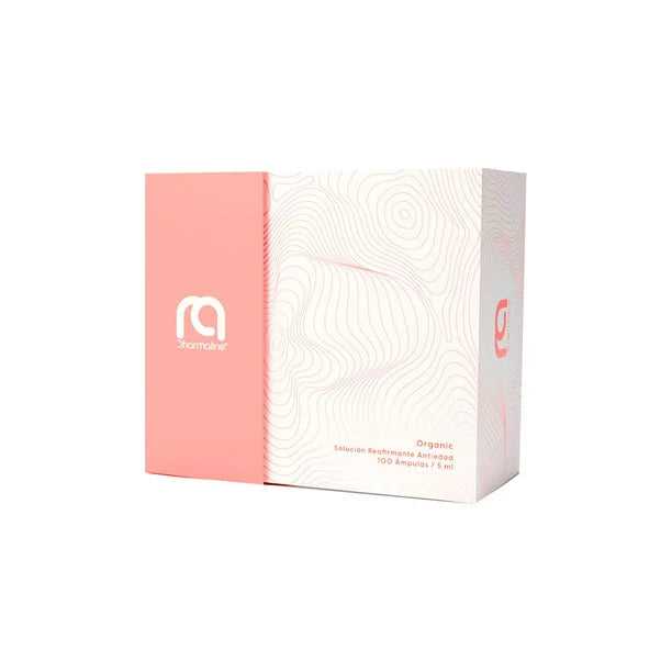 Dharmaline Organic 5ml – Caja con 100 ampolletas para rejuvenecimiento, reafirmación y revitalización celular