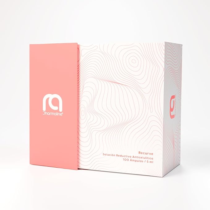 Dharmaline Recurve 5 ml – 10 ampolletas para reafirmación, lifting facial y tonificación cutánea